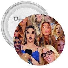 Lele Pons - Funny Faces 3  Buttons by Valentinaart