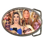 Lele Pons - funny faces Belt Buckles Front