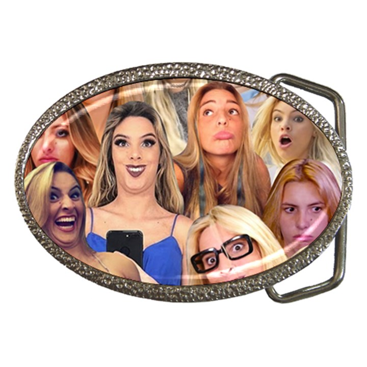 Lele Pons - funny faces Belt Buckles