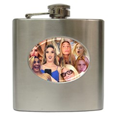 Lele Pons - Funny Faces Hip Flask (6 Oz) by Valentinaart