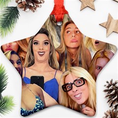 Lele Pons - Funny Faces Star Ornament (two Sides) by Valentinaart