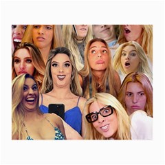 Lele Pons - Funny Faces Small Glasses Cloth (2-side) by Valentinaart