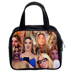 Lele Pons - Funny Faces Classic Handbag (two Sides) by Valentinaart