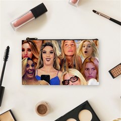 Lele Pons - Funny Faces Cosmetic Bag (small) by Valentinaart