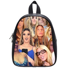 Lele Pons - Funny Faces School Bag (small) by Valentinaart