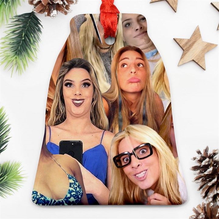 Lele Pons - funny faces Ornament (Bell)