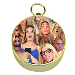 Lele Pons - Funny Faces Gold Compasses by Valentinaart