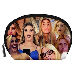 Lele Pons - Funny Faces Accessory Pouch (large) by Valentinaart