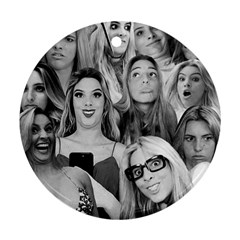 Lele Pons - funny faces Ornament (Round)