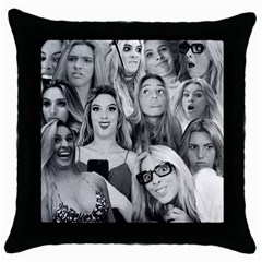 Lele Pons - funny faces Throw Pillow Case (Black)