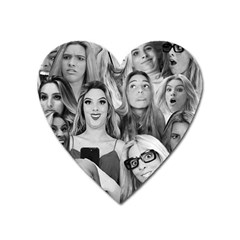 Lele Pons - funny faces Heart Magnet