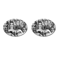 Lele Pons - funny faces Cufflinks (Oval)