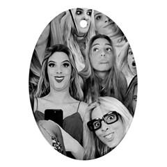 Lele Pons - funny faces Oval Ornament (Two Sides)