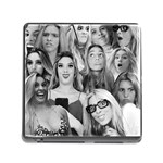 Lele Pons - funny faces Memory Card Reader (Square 5 Slot) Front