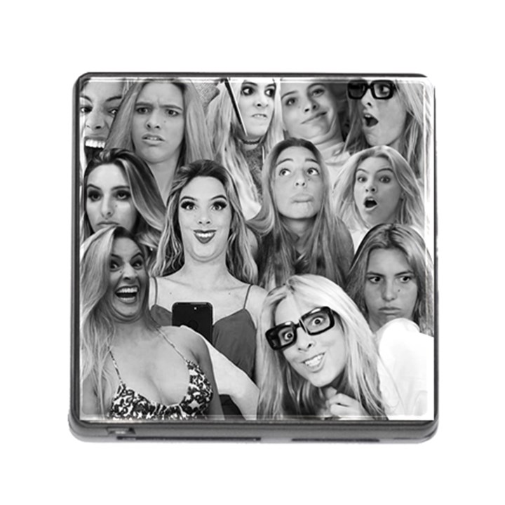 Lele Pons - funny faces Memory Card Reader (Square 5 Slot)