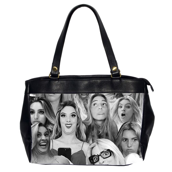 Lele Pons - funny faces Oversize Office Handbag (2 Sides)