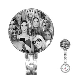 Lele Pons - funny faces Stainless Steel Nurses Watch