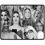 Lele Pons - funny faces Double Sided Fleece Blanket (Medium)  58.8 x47.4  Blanket Front