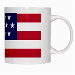 American flag White Mugs Right