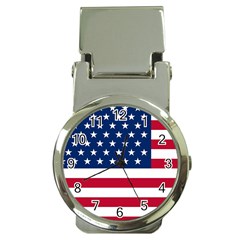 American Flag Money Clip Watches by Valentinaart