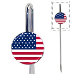 American Flag Book Mark by Valentinaart