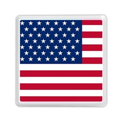 American Flag Memory Card Reader (square) by Valentinaart