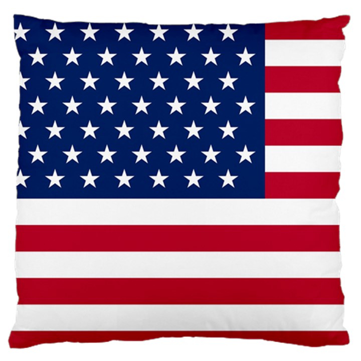 American flag Standard Flano Cushion Case (Two Sides)