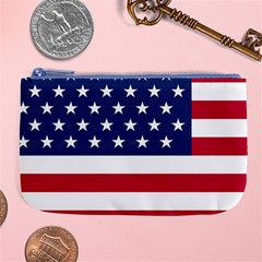 American Flag Large Coin Purse by Valentinaart