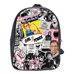 Feminism Collage  School Bag (xl) by Valentinaart