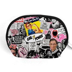 Feminism Collage  Accessory Pouch (medium) by Valentinaart