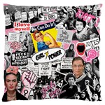 Feminism collage  Standard Flano Cushion Case (One Side) Front