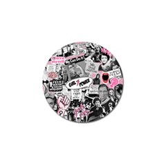 Feminism Collage  Golf Ball Marker (4 Pack) by Valentinaart