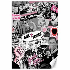 Feminism Collage  Canvas 20  X 30  by Valentinaart