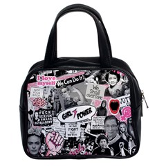 Feminism Collage  Classic Handbag (two Sides) by Valentinaart