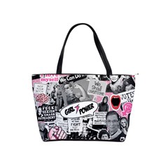 Feminism Collage  Classic Shoulder Handbag by Valentinaart