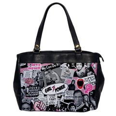 Feminism Collage  Oversize Office Handbag by Valentinaart