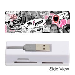 Feminism Collage  Memory Card Reader (stick) by Valentinaart