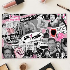 Feminism Collage  Cosmetic Bag (xxl) by Valentinaart