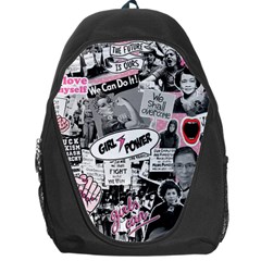 Feminism Collage  Backpack Bag by Valentinaart