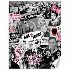 Feminism Collage  Canvas 18  X 24  by Valentinaart