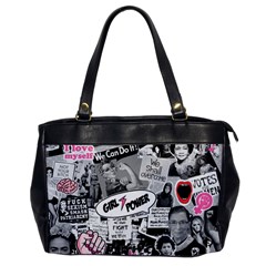 Feminism collage  Oversize Office Handbag