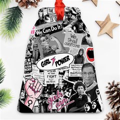 Feminism collage  Bell Ornament (Two Sides)