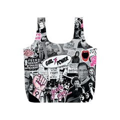 Feminism Collage  Full Print Recycle Bag (s) by Valentinaart