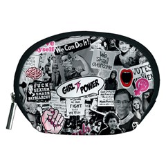 Feminism Collage  Accessory Pouch (medium) by Valentinaart