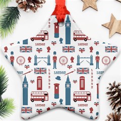 London Love Ornament (star) by lucia