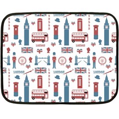 London Love Fleece Blanket (mini) by lucia