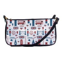 London Love Shoulder Clutch Bag by lucia