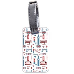 London Love Luggage Tags (one Side)  by lucia