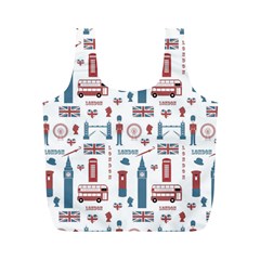 London Love Full Print Recycle Bag (m) by lucia