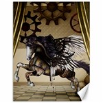 Awesome Steampunk Unicorn With Wings Canvas 12  x 16  11.86 x15.41  Canvas - 1